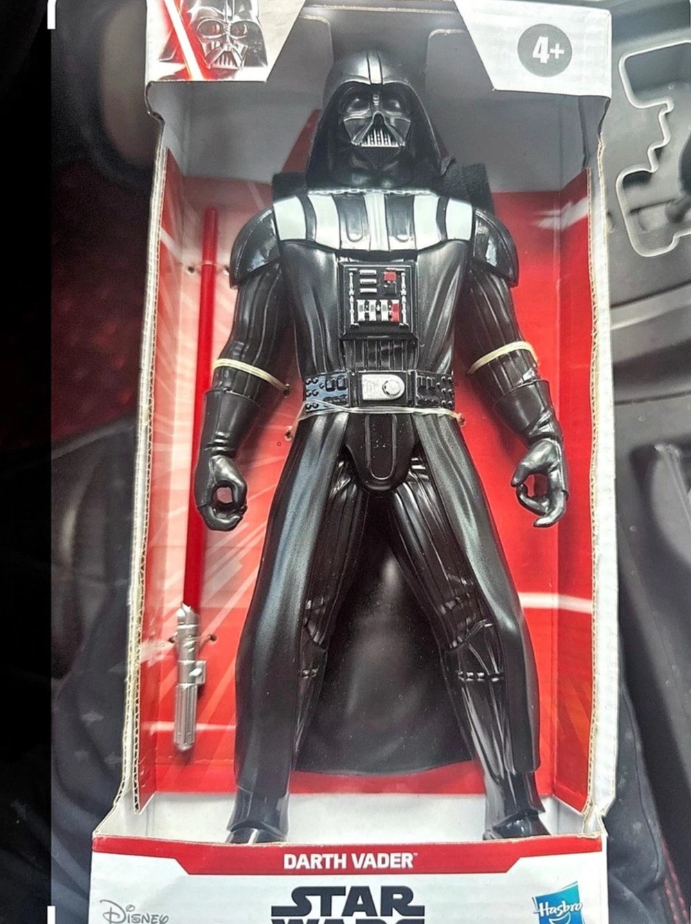 Star Wars Darth Vader Action Figure in Black & Red NWT